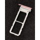 Tiroir de carte double SIM rose ORIGINAL pour SAMSUNG Galaxy Note10 - N970F - Présentation arrière
