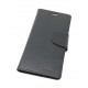 Housse de protection Bravo Diary noire pour SAMSUNG Galaxy A40 - A405F - Présentation avant