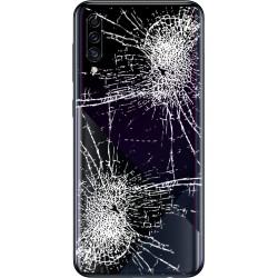 [Réparation] Vitre arrière ORIGINALE Noir Prisme Crush pour SAMSUNG Galaxy A30s - A307F à Caen