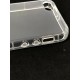 Coque silicone transparente renforcée pour iPhone 5 ou iPhone 5S ou iPhone SE - Présentation coque côté