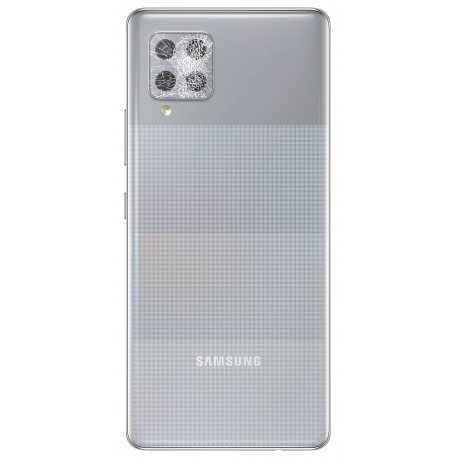 [Réparation] Vitre de caméra arrière ORIGINALE Gris Prismatique pour SAMSUNG Galaxy A42 5G - A426B à Caen