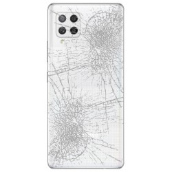 [Réparation] Vitre arrière ORIGINALE Blanc Prismatique pour SAMSUNG Galaxy A42 5G - A426B à Caen