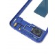 Châssis intermédiaire ORIGINAL avec contour Bleu pour SAMSUNG Galaxy A40 - A405F - Présentation intérieure bas