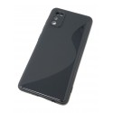 Coque silicone S-Line noire pour SAMSUNG Galaxy A41 - A415F
