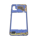 Châssis intermédiaire ORIGINAL avec contour Bleu Prismatique pour SAMSUNG Galaxy A21s - A217F