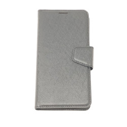 Housse de protection Bravo Diary noire pour iPhone Xr - Présentation avant