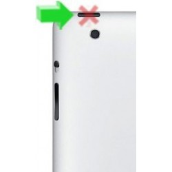 [Réparation] Nappe de Bouton POWER / Volume / Vibreur ORIGINALE - iPad 3 à Caen