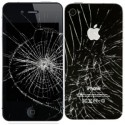 [Réparation] Bloc Avant Compatible NOIR / Vitre Arrière Noire - iPhone 4