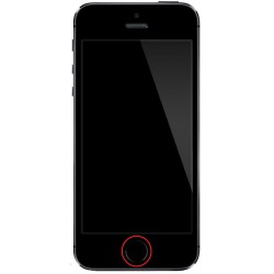 [Réparation] Nappe de Bouton HOME Noir ORIGINALE - iPhone 5S à Caen