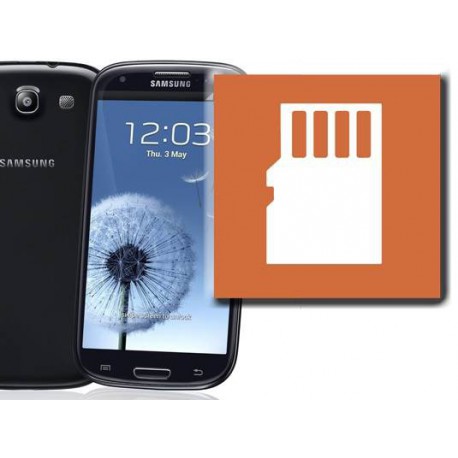 [Réparation] Lecteur Carte SIM / Carte Mémoire ORIGINAL - SAMSUNG Galaxy S3 - i9305 à Caen