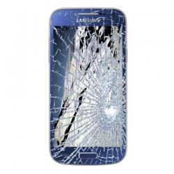 Forfait Réparation Bloc Avant Bleu ORIGINAL - SAMSUNG Galaxy S4 Mini i9195 à Caen