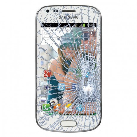 [Réparation] Vitre Tactile ORIGINALE Blanche - SAMSUNG Galaxy TREND - S7560