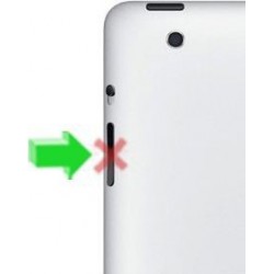 [Réparation] Nappe de Bouton POWER / Volume / Vibreur - iPad 4 à Caen
