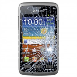 [Réparation] Vitre Tactile ORIGINALE Noire + Adhésifs - SAMSUNG Galaxy XCover - S5690 à Caen