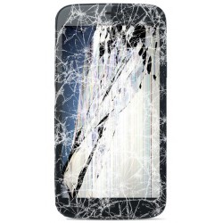 Forfait Réparation Vitre Tactile Noire + Adhésifs - WIKO Darkside à Caen