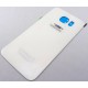 Vitre Arrière - Cache Batterie Blanc ORIGINAL - SAMSUNG Galaxy S6 G920F