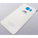 Vitre Arrière ORIGINALE Blanche - SAMSUNG Galaxy S6 - G920F