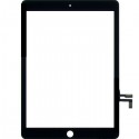 Vitre tactile de qualité originale noire avec adhésifs pour iPad Air - A1474 - A1475 ou iPad 5 - A1822 - A1823