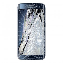 [Réparation] Bloc Avant ORIGINAL Bleu / Noir - SAMSUNG Galaxy S6 Edge Plus - G928F à Caen