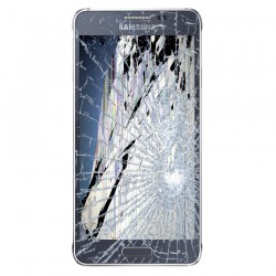 [Réparation] Bloc Avant ORIGINAL Bleu / Noir - SAMSUNG Galaxy Alpha - G850F à Caen