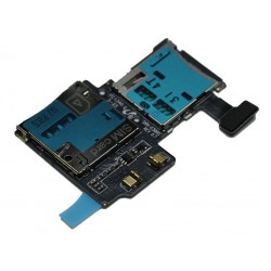 Lecteur Carte SIM / Carte Mémoire ORIGINAL - SAMSUNG Galaxy S4 LTE i9506