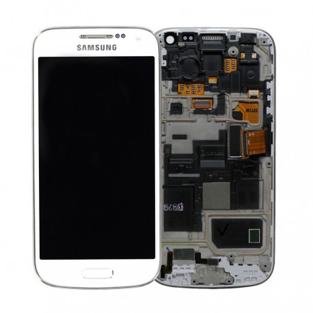 Bloc Avant Blanc ORIGINAL - SAMSUNG Galaxy S4 Mini i9195