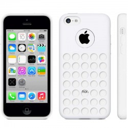 Coque Silicone Blanche - iPhone 5C