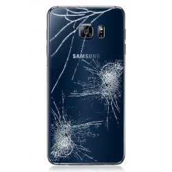 Forfait Réparation Vitre Arrière ORIGINALE Bleue / Noire - SAMSUNG Galaxy S6 - G920F à Caen