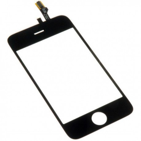 Vitre Tactile ORIGINALE Noire + Adhésifs - iPhone 3G
