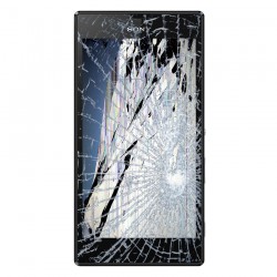 [Réparation] Bloc Avant ORIGINAL Noir - SONY Xperia M2 Aqua à Caen