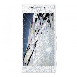 [Réparation] Bloc Avant ORIGINAL Blanc - SONY Xperia M2 Aqua à Caen