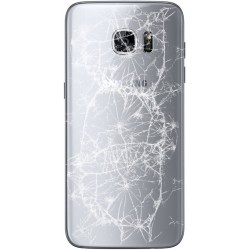 [Réparation] Vitre Arrière ORIGINALE Argent pour SAMSUNG Galaxy S7 - G930F à Caen