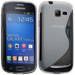 Coque Silicone S-Line Transparente - SAMSUNG Galaxy TREND Séries