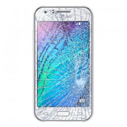 [Réparation] Vitre Tactile ORIGINALE Blanche - SAMSUNG Galaxy J1 - J100H à Caen